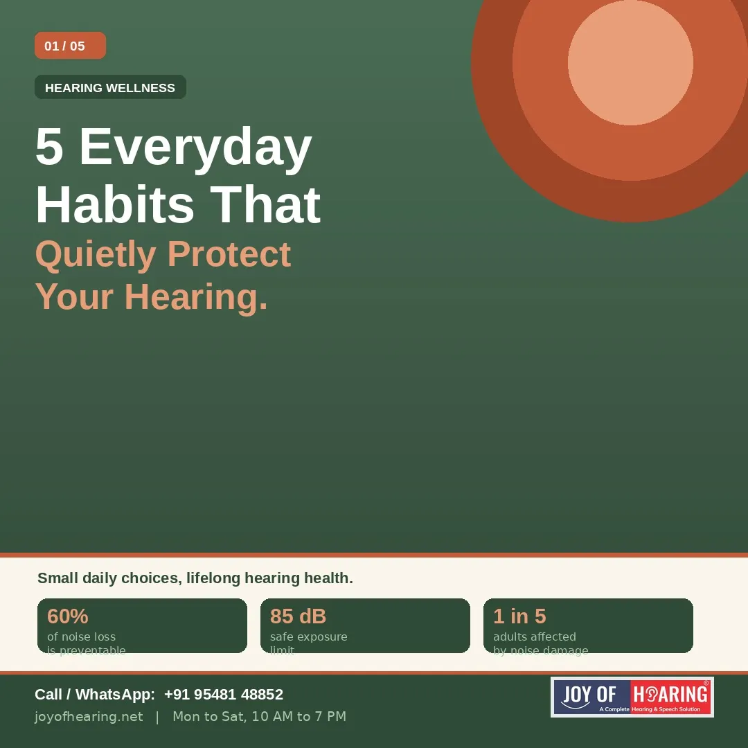 5 Everyday Habits That Quietly Protect Your Hearing