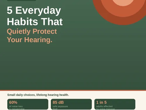 5 Everyday Habits That Quietly Protect Your Hearing