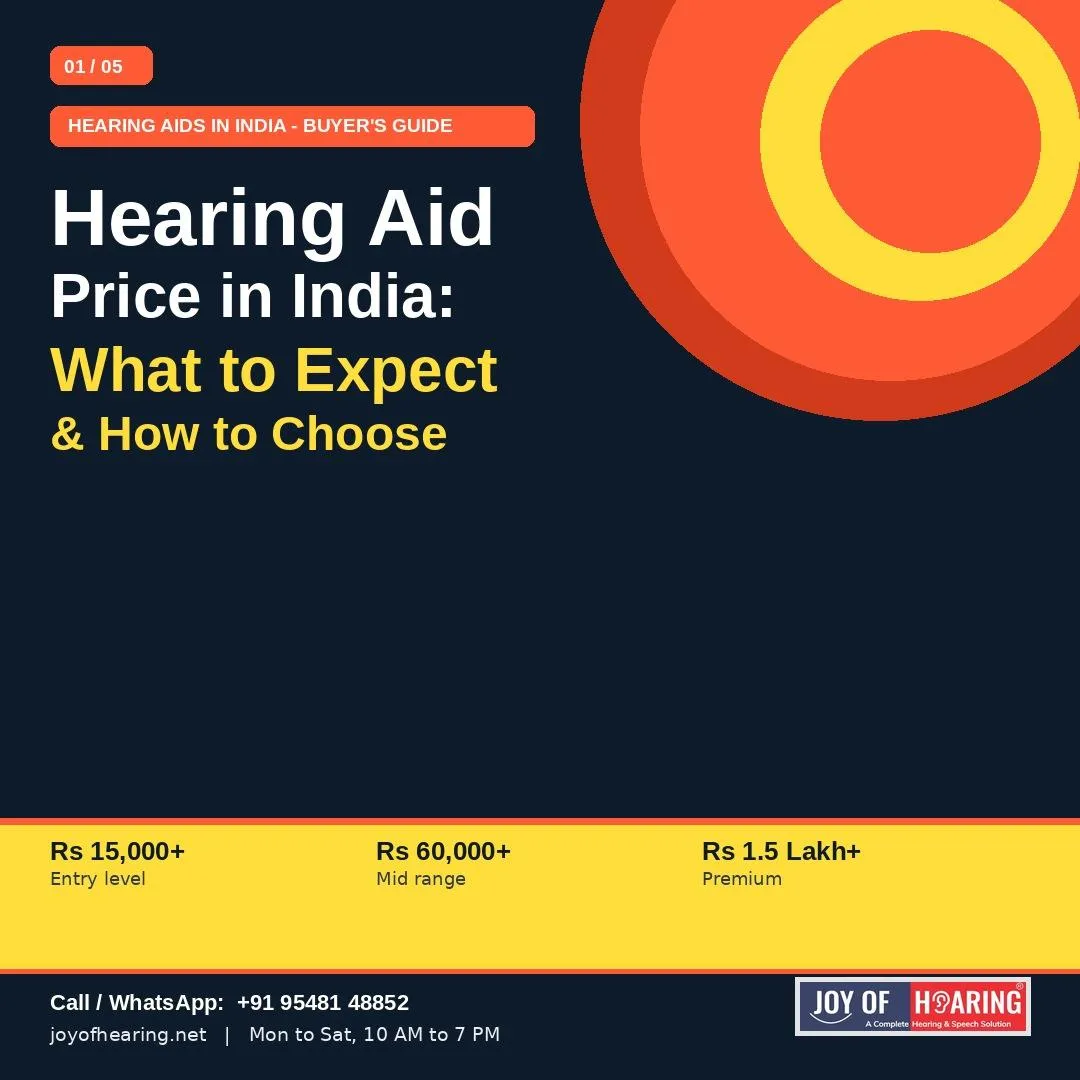 Hearing Aid Price in India: What to Expect and How to Choose the Right One
